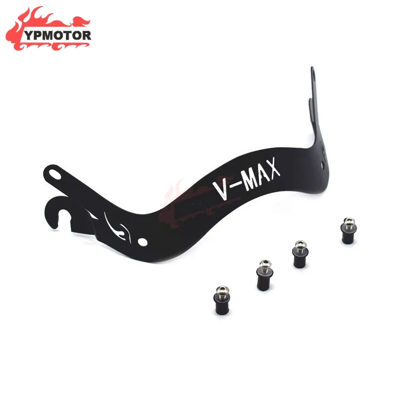 VMAX-1200 Cruiser Motorcycle Windscreen Windshield Fairing W/ Bracket Holder Support Mounting For Yamaha VMAX1200 V-MAX1200