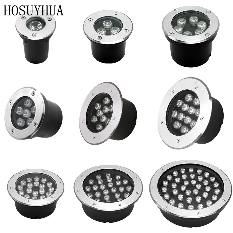 

Waterproof LED Underground Light 3W 6W 12W 15W 18W 36W Outdoor Ground Garden Path Floor Buried Yard Spot Landscape 110V 220V 12V