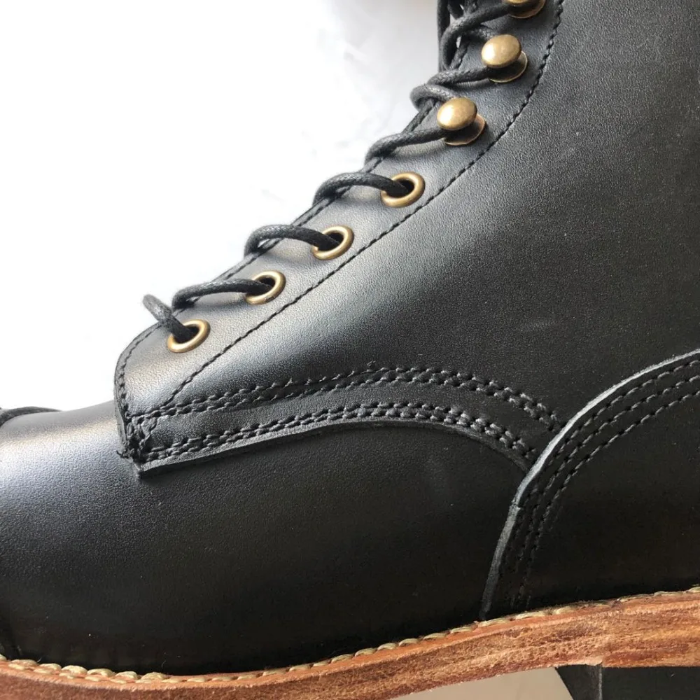 XW400 RockCanRoll Super Quality Size 35-52 Handmade Goodyear Welted Durable Italian Cowhide Boots Custom Made Available
