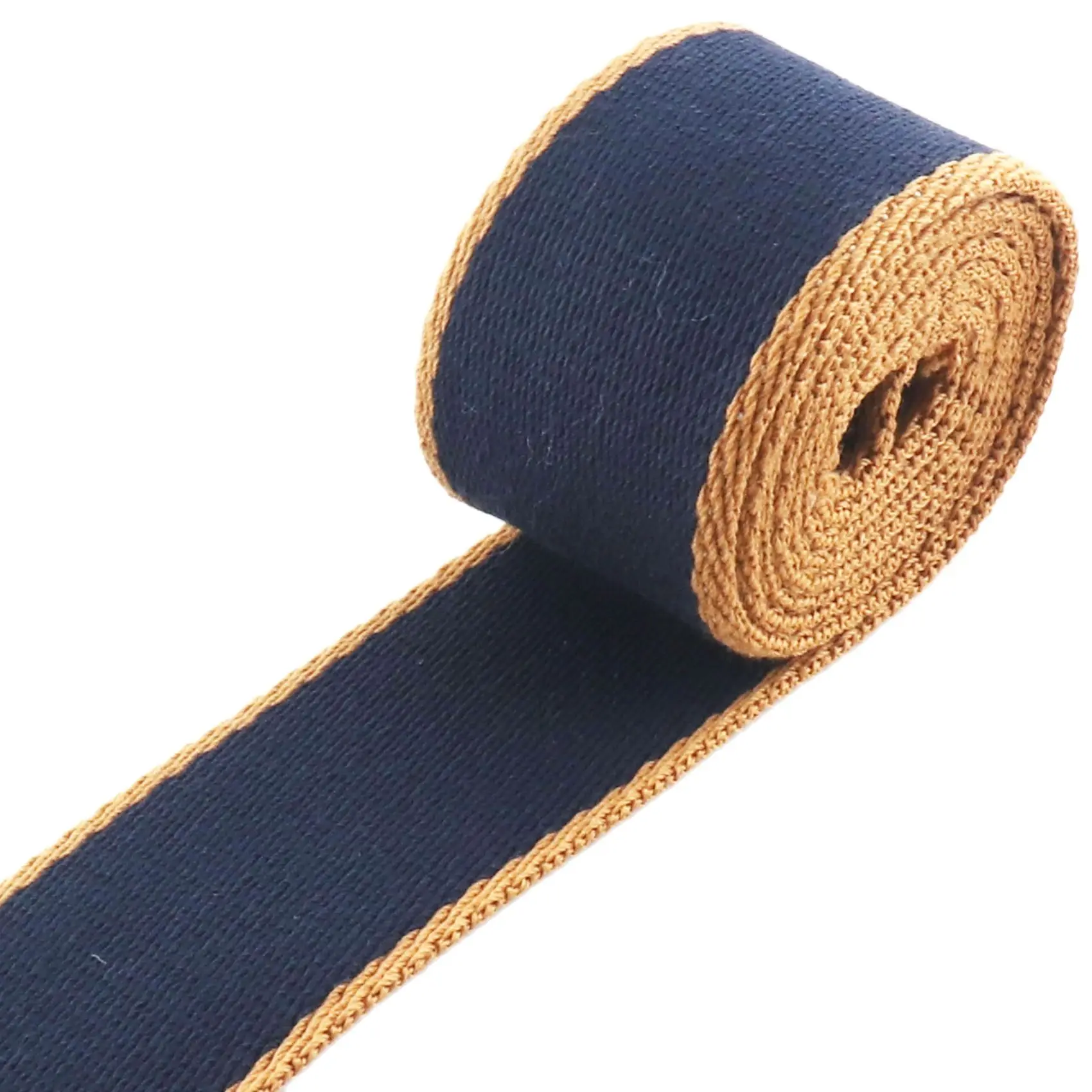 

38mm Webbing Blue Striped Webbing Polyester Webbing nylon webbing cotton webbing ribbon for Strap Bag Blet 1 1/2"