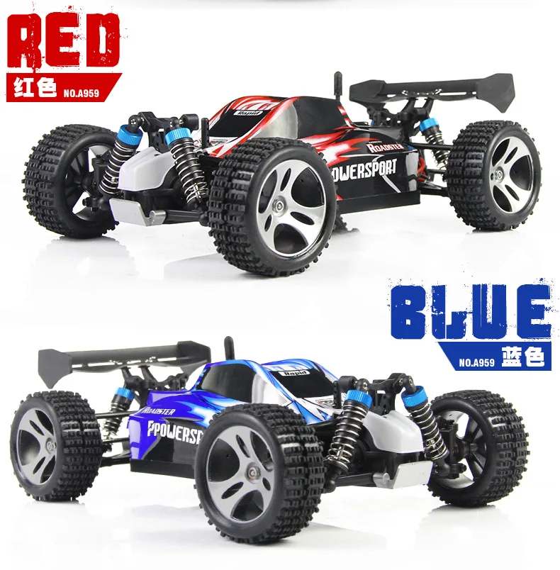 Wltoys A959/ A949/ A969 /A979 1:18 2.4Ghz 4WD RC Car Off-Road Car 45KM/H High Speed Racing Buggy Car Remote Control Vehicle RTR