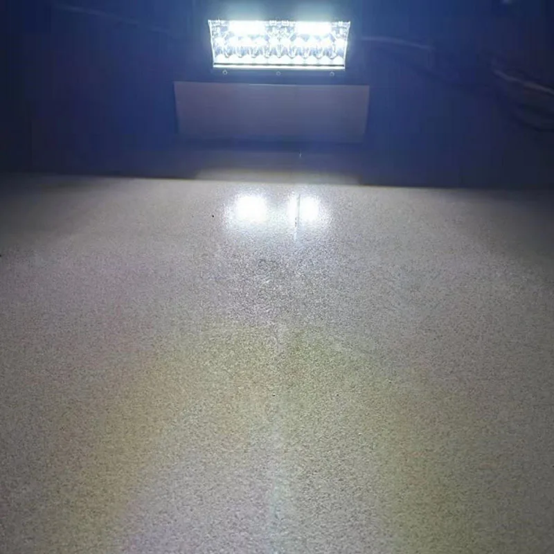 7-calowa lampa robocza LED Combo o mocy 120 W do Niva Offroad 4x4 JEEP SUV ATV Motocykl Ciężarówka Łódź Lampa 12V 24V