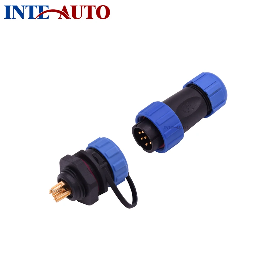 SP13 2 3 4 5 6 7 9 دبابيس الطيران كابل دائري التوصيل المقبس موصلات IP68 مقاوم للماء تصنيف بجودة جيدة وسعر المصنع