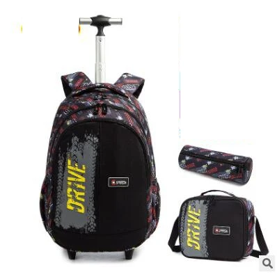 Kids Trolley Bag On wheels school Wheeled backpack for boys Children school Rolling backpack girls Travel luggage Trolley Bags