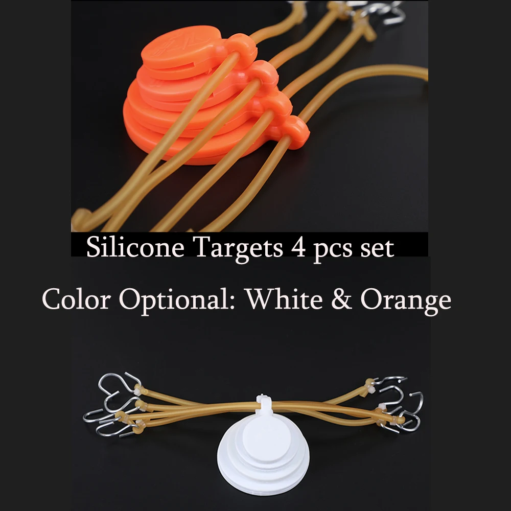 

Silicone Target Plates, Suitable for Steel & Plastic BBs, Slingshot, Airsoft and Blowgun Darts Shooting