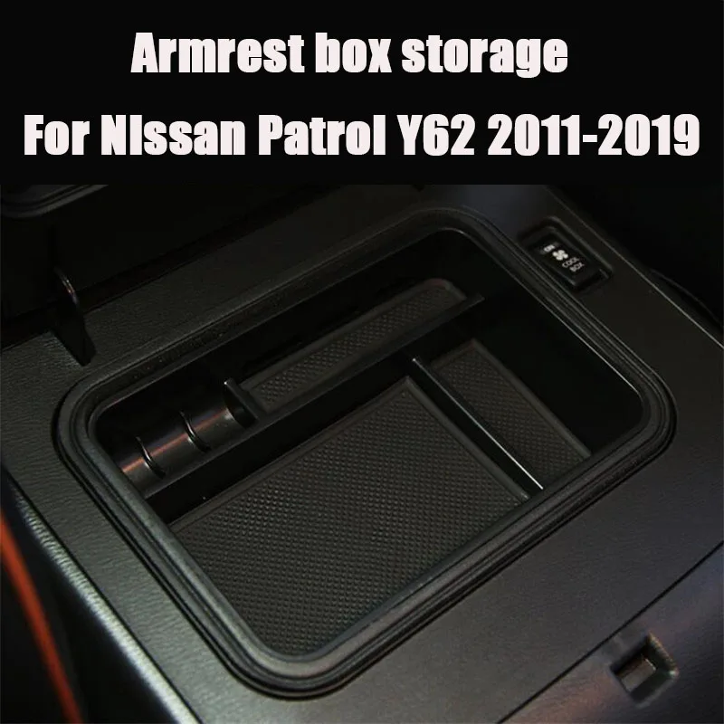 Armrest Box Storage For Nissan Qashqai J11 X-Trail T32 Rogue TERRA Navara NP300 Sylphy Sentra Pulsar Tiida II Maxima A36 Patrol