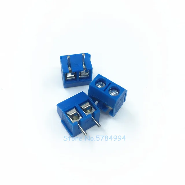 Free shipping 100PCS KF301-2P KF301-5.0-2P/3P/4P KF301