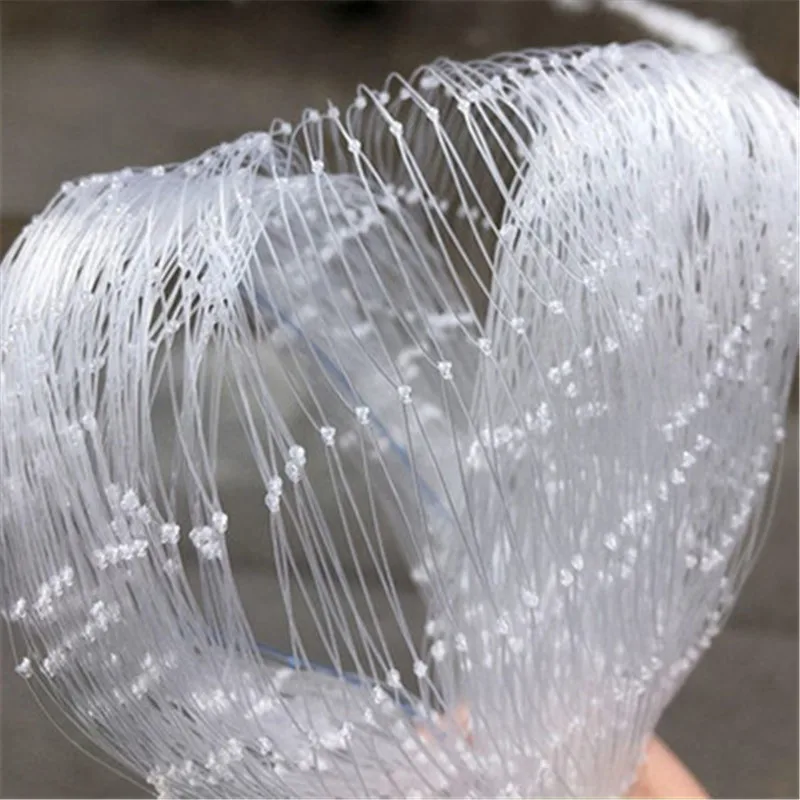 3m 5m 10m Bird net Soft transparent color Garden net Gardening net Grape Orchard Protection Net Loach Fishpond Skynet