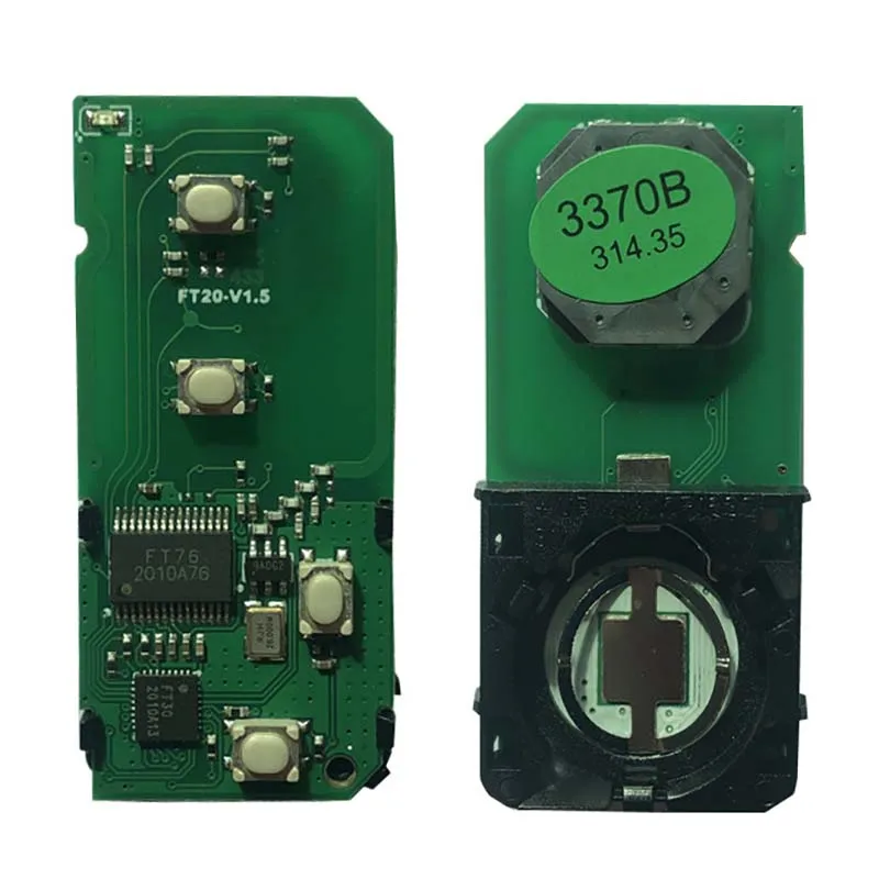 Lonsdor 3370B 314.35MHz ASK Toyota 4D 98 Smart Key PCB