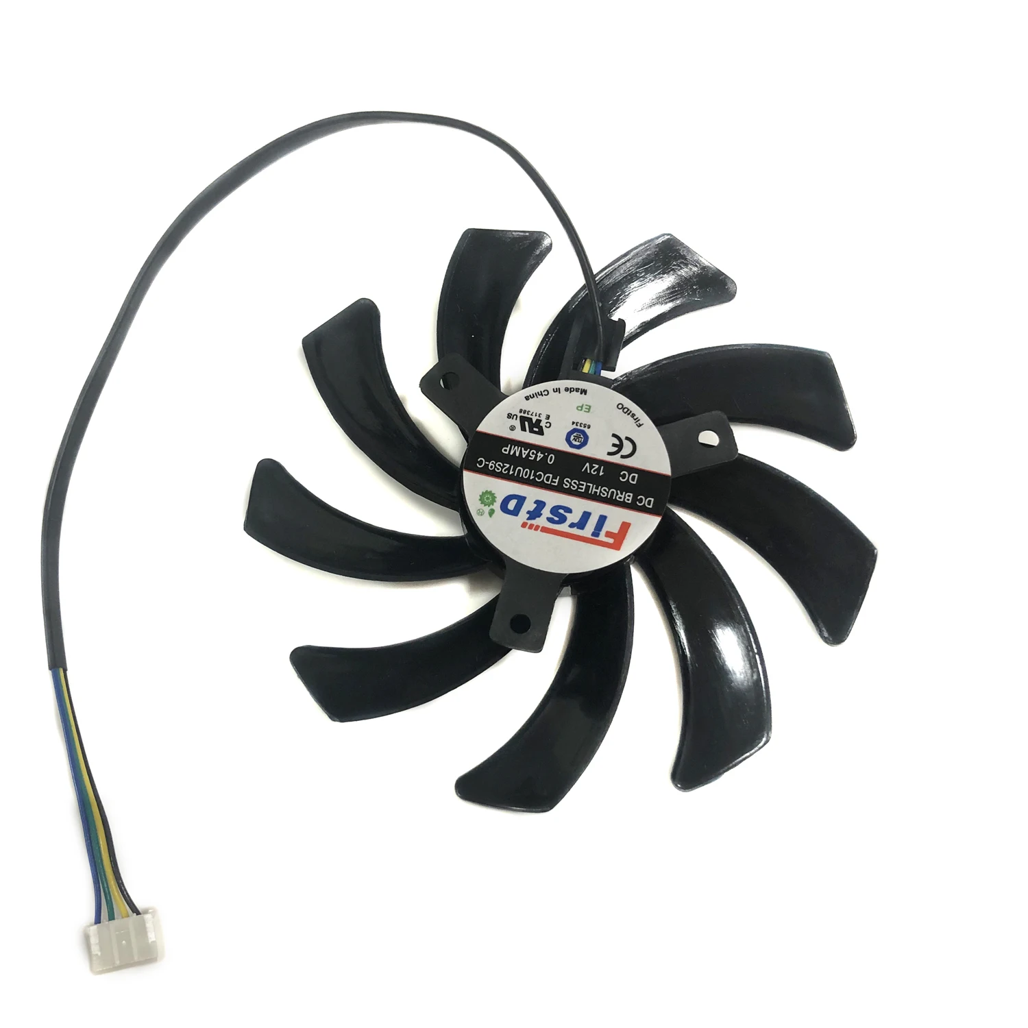 1 Piece 100MM(95MM) FDC10U12S9-C GPU VGA Cooler Fan For VisionTek RX 5500XT 4GB GDDR6 Graphics Cards As Replacement