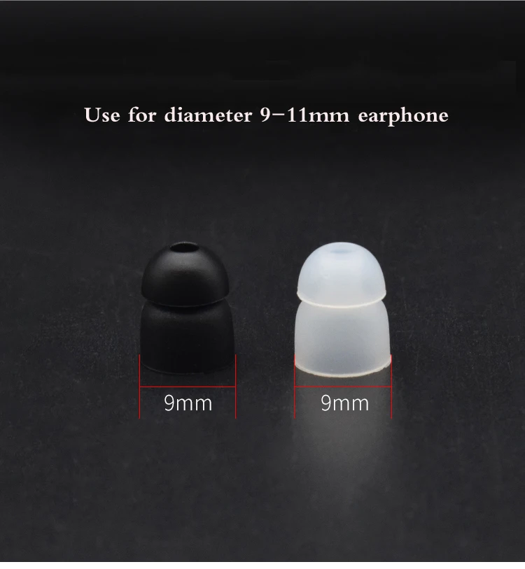 Ear pads Cushion for Mini bluetooth headset U3 U5 E9 BL1 H1 Q1 S3 In-Ear Ear caps Silicone Earphone covers Tips Earbuds eartips