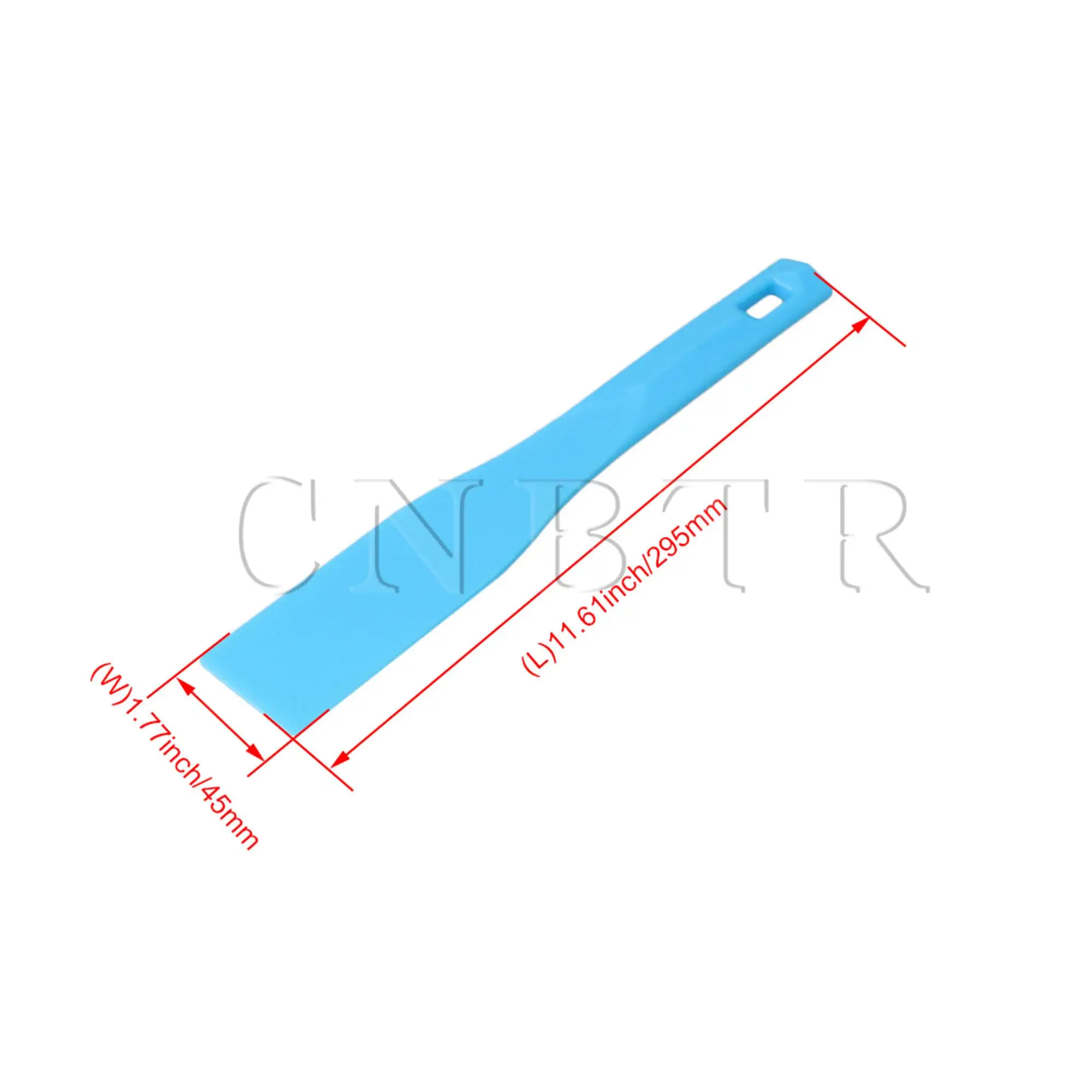 CNBTR 10PCS Druck Kunststoff Tinte Schaufeln 29,5x4,5 cm für DIY Malerei Zubehör