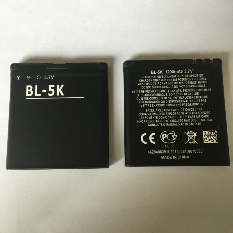 Battery BL-4C BL-5C BL-4B BL-5B BL-4CT BL-5CT BL-4D BP-4L BL-5K BL-5F BL-4U BL-5BT BP-5M BP-6M BL-4S BL-4J BL-5J Battery