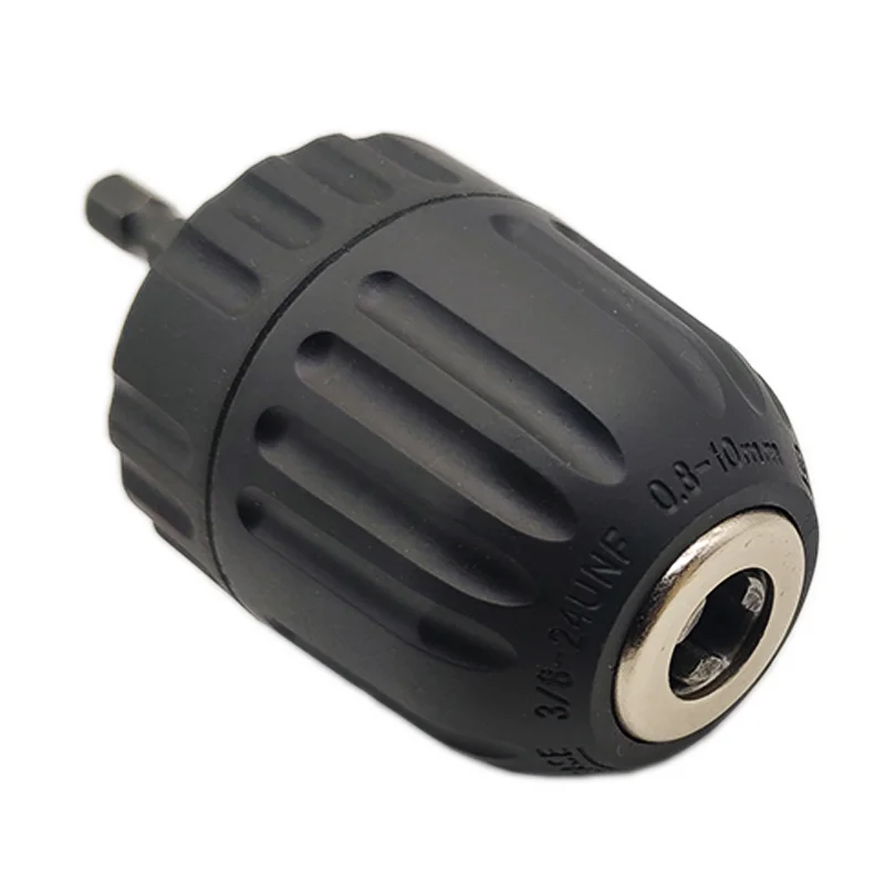 Imagem -03 - Conversor de Mandril de Perfuração sem Chave Preciso de 0810 mm Adaptador de Troca Rápida de Rosca 24unf Haste Sds-plus Hexagonal