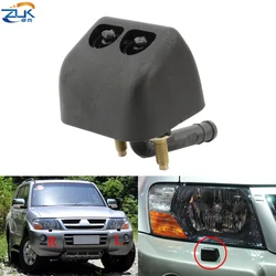 ZUK Front Bumper Headlamp Headlight Washer Nozzle Jet For Mitsubishi Pajero Montero Shogun MK3 Facelift V73 V75 V77 2003-2006