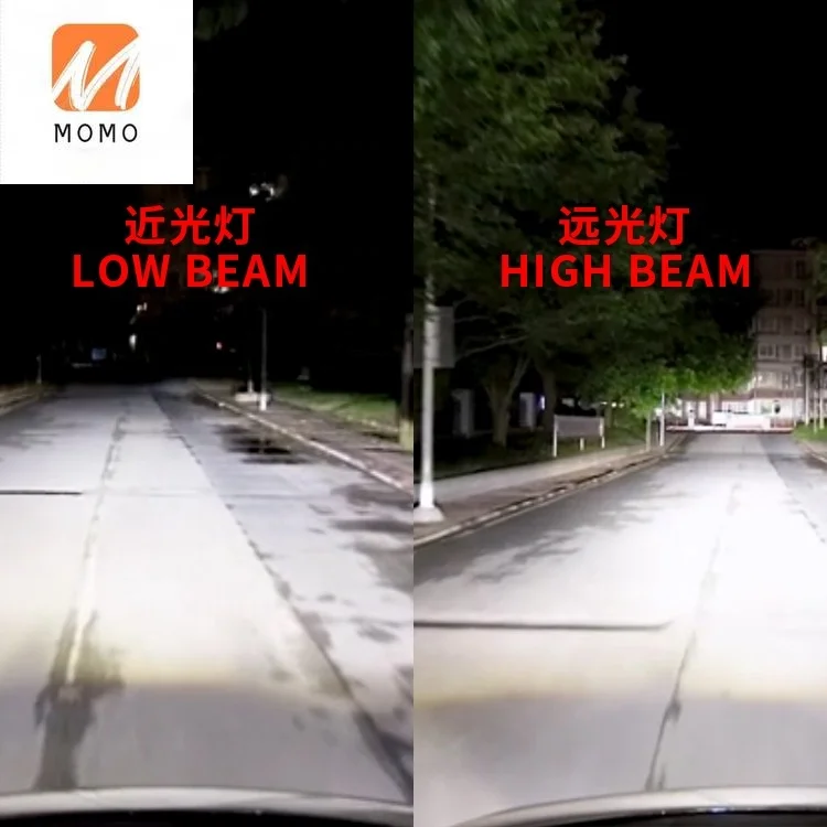 High Quality Car LED Headlights H4 Hi/Low Beam 55W Light Auto Car Accessories Led Work Light Auto Parts For Vehicles