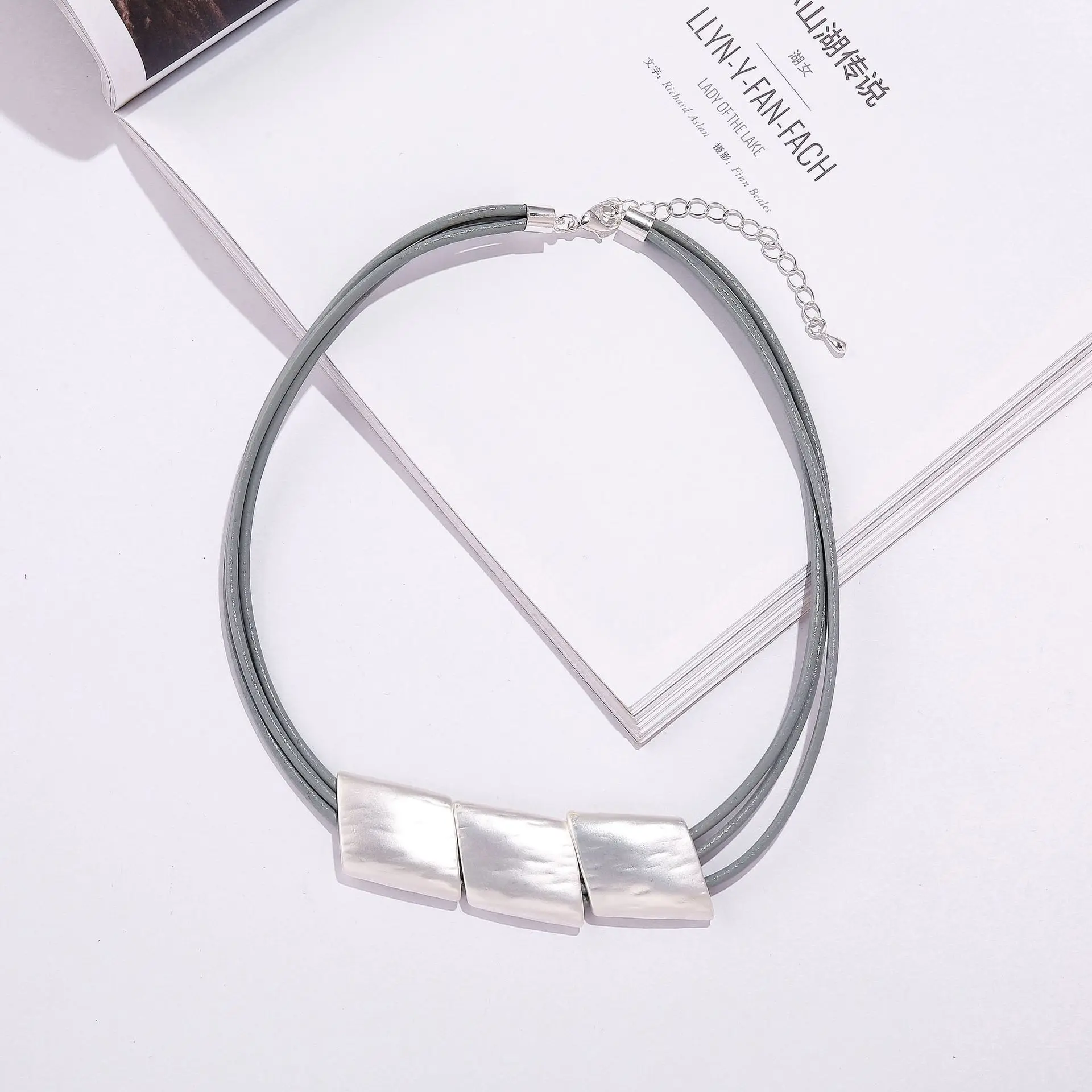 Vintage Genmetric Necklace Rope Chains Chokers Body Costume Jewelry Pendants For Women Collar Aesthetic Suspension Accessories