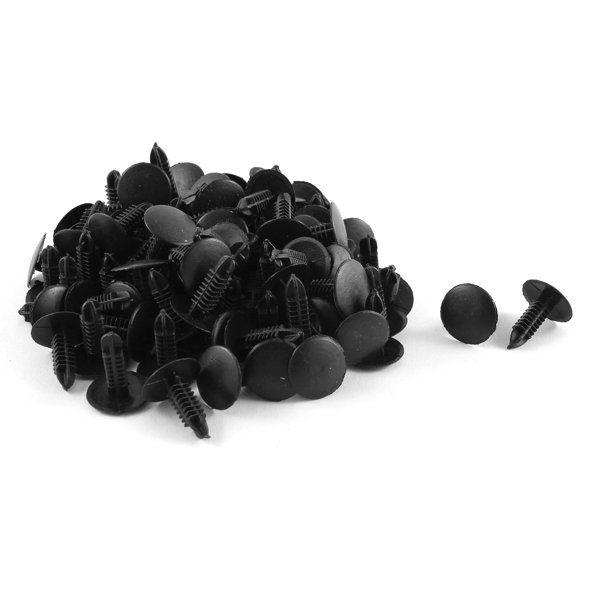 X Autohaux 15/20/30/40/50/100 Pcs 5Mm X 15Mm X 17/18Mm Gat Auto Fender Bumper Plastic Klinknagels Fastener Clips Vasthouders