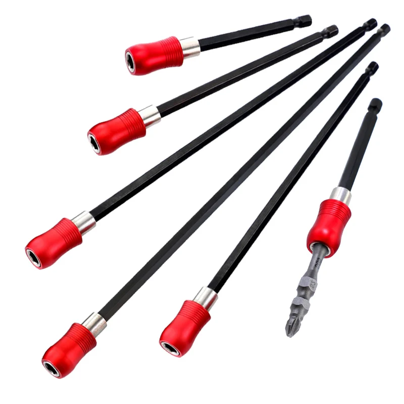 60-300 มม.แม่เหล็กผู้ถือไขควงไขควง Bits 1/4 ''HEX Shank สำหรับสกรู Bit EXTENSION