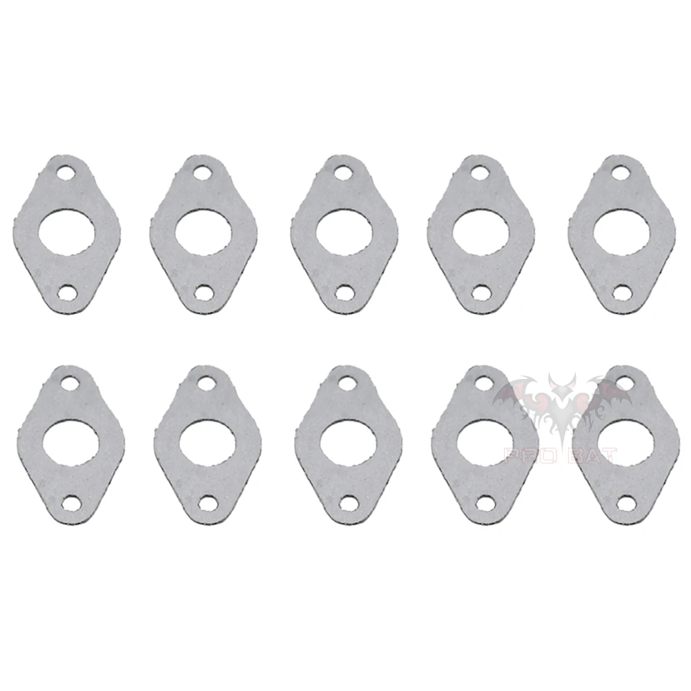 10PCS 47cc 49CC MINI DIRT BIKE MINIMOTO MINI QUAD EXHAUST CARBURETTOR CARB CARBURETOR GASKET