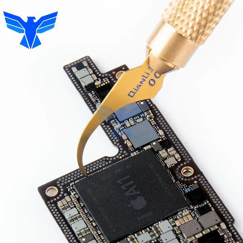 Qianli 007/008/009 Cpu di alta qualità Uv Ic rimozione colla coltello lama sottile scheda madre Bga Chip pulizia raschiatura leva strumenti riparazione