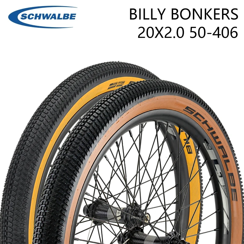 Schwalbe BILLY BONKERS 20x2.0 50-406 Tire for Dirt Jump PumpTrack