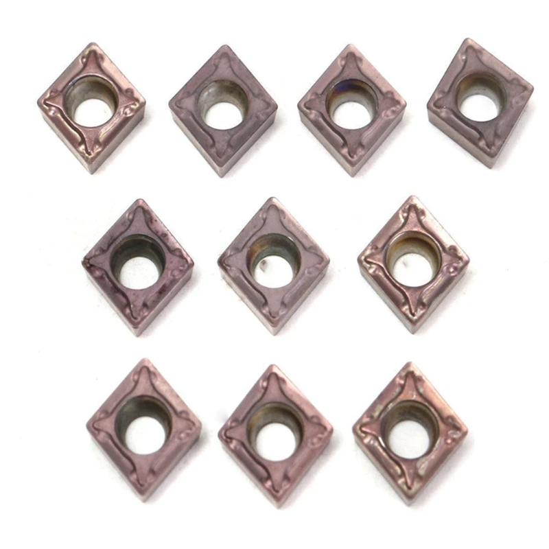 Nuovo 10 pz CCMT060204 lama in lega di metallo duro utensili per tornio CNC inserti per tornitura utensili per tornitura interna