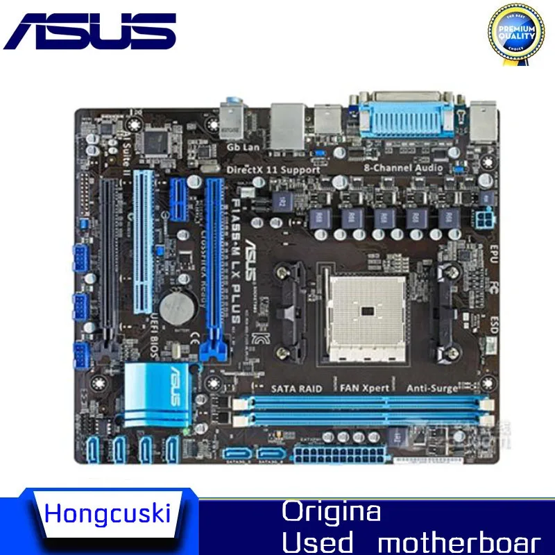 

For ASUS F1A55-M LX PLUS Used original motherboard Socket FM2+ DDR3 A55 Desktop Motherboard