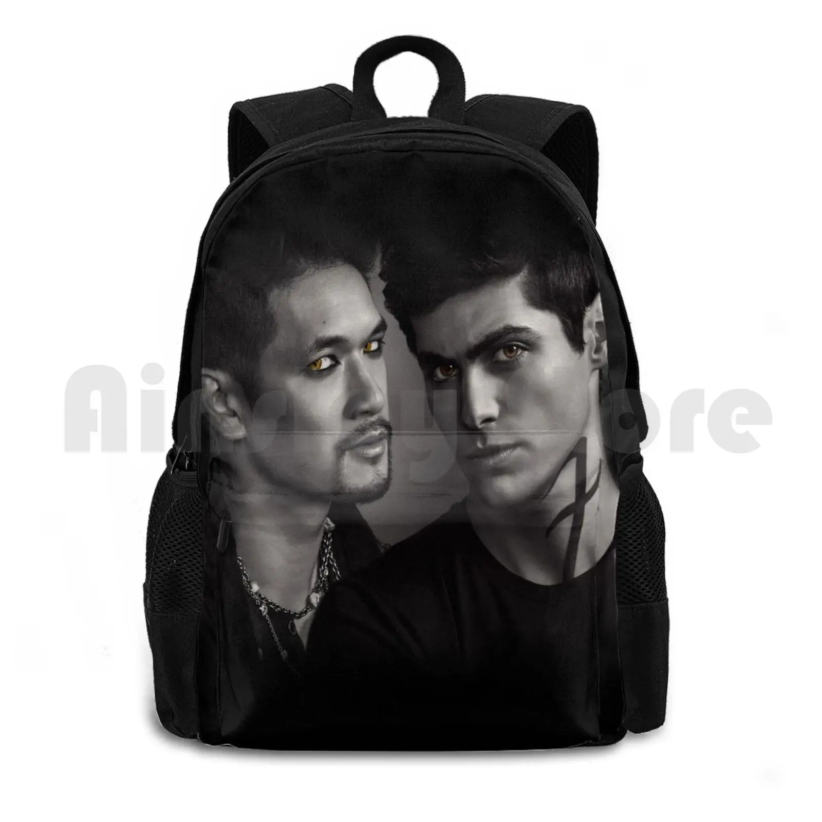 Malec Outdoor Hiking Backpack Riding Climbing Sports Bag Malec Shadowhunters Magnus Bane Alec Lightwood Lightwood Alexander