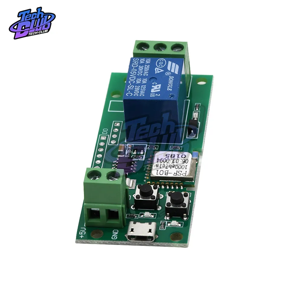 eWelink WiFi Switch Relay Shield Inching/Self-locking Relay Module DC 5V-12V for Alexa Google Home Smart Home