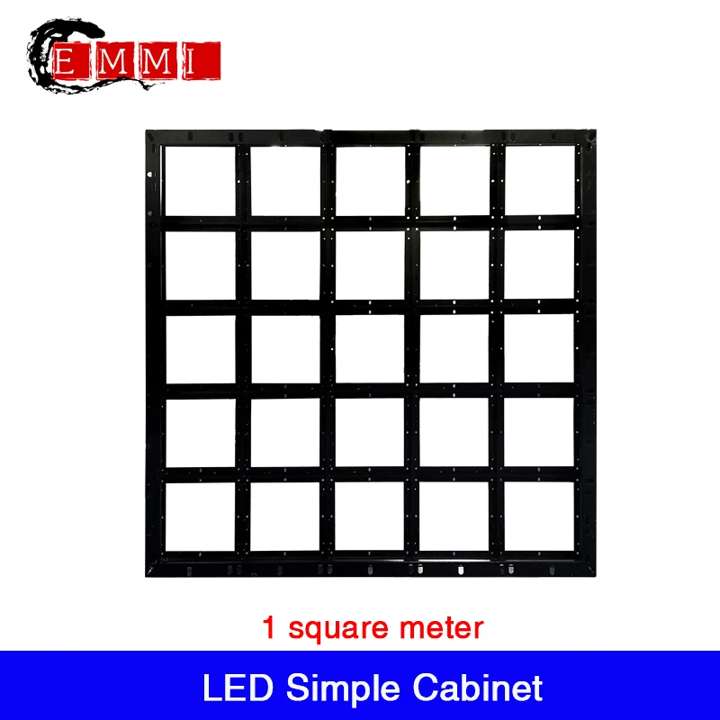 

1 square meter / 1 m² simple LED Display Empty Simple Cabinet for indoor module ,Semi-outdoor panel LED Screen