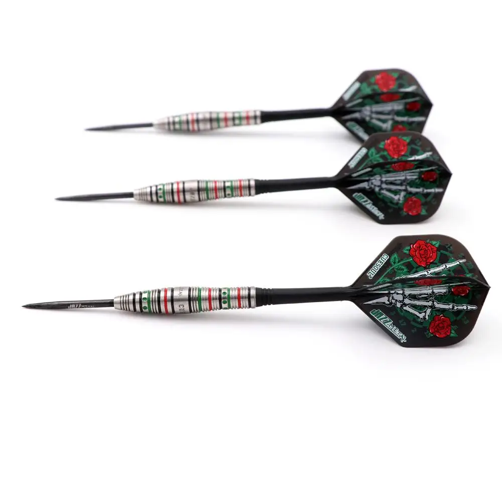 CUESOUL JAZZ-METAL 21/23/25g Steel Tip 90% Tungsten Dart Set with Integrated Dart Flights