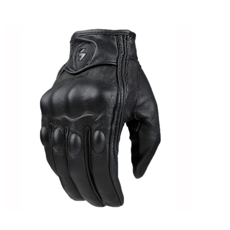 

Motorcycle Gloves Goatskin Leather Men Women Moto Glove Electric Bike Luvas da motocicleta Os carros eletricos Sale