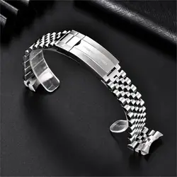 PAGANI DESIGN Original For PD1661,PD1662.PD1651 Watch 316L Stainless Steel Band Strap Jubilee Bracelet Width 20MM, Length 220MM