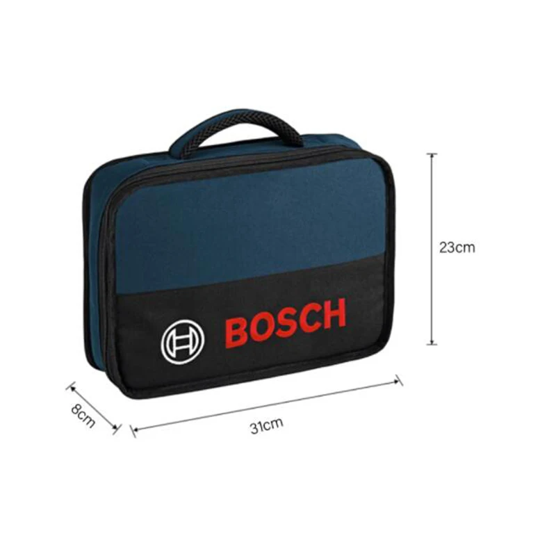 Borsa per attrezzi originale Bosch Cacciavite elettrico Chiave per trapano Telemetro Borsa Borsa per attrezzi portatile durevole per utensili elettrici 12V 18V