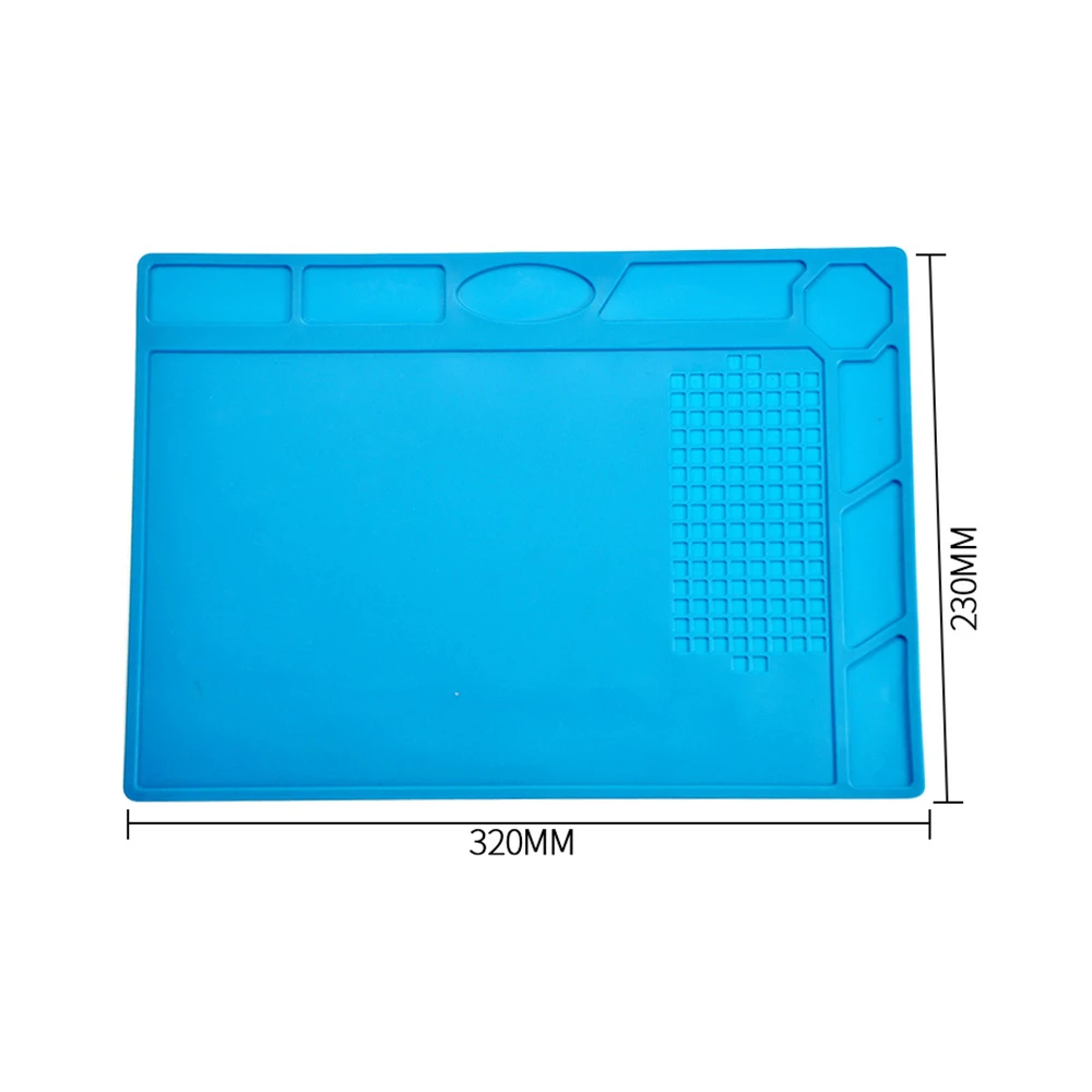 Heat Insulation Working Mat Heat-resistant Soldering Station Repair Insulation Pad Insulator Pad Maintenance Platform