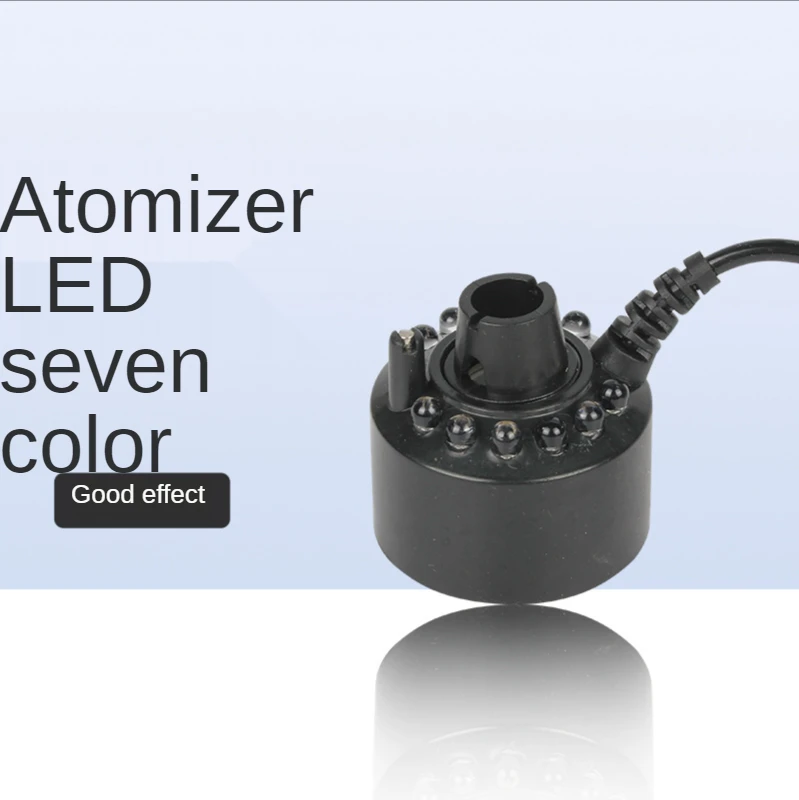 

Aquarium Reptile Pet Sprayer Increases Humidity Humidifier Climber LED Colorful Misterifier