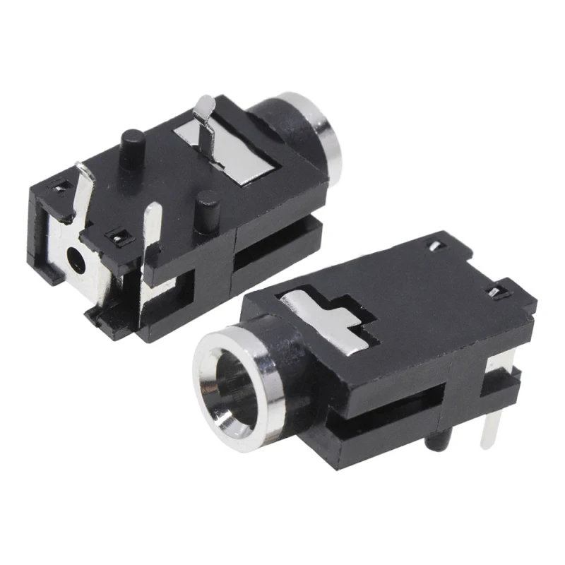 Conector de toma de corriente CC PJ-319, fuente de alimentación hembra, 3 pines, PJ319, 10 Uds.