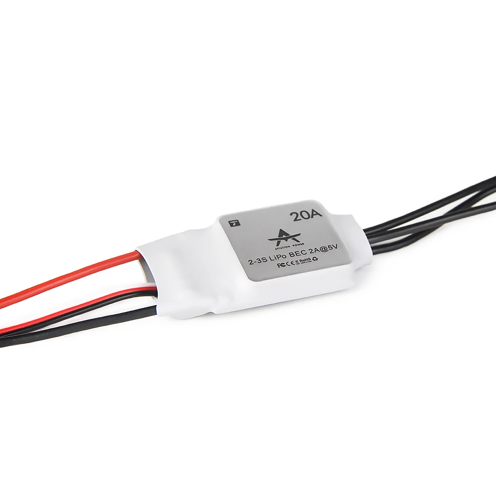 T-MOTOR AT series ESC AT 55A AT20A AT30A AT40A AT50A AT75A AT115A ESC for rc fixed wing airplane Remote Control