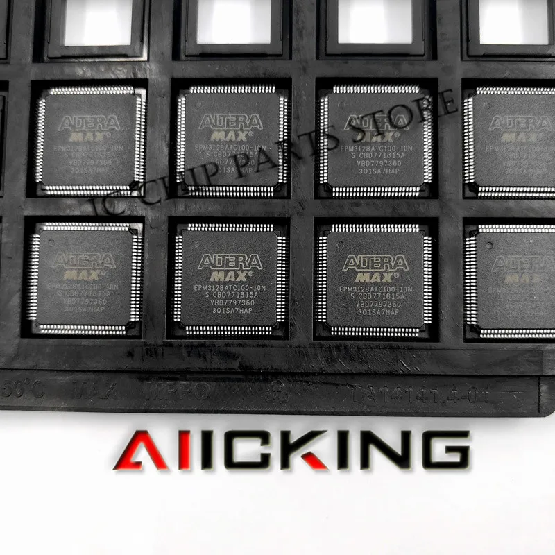 2/PCS EPM3128ATC100-10N EPM3128ATC100 QFP100 المتكاملة IC رقاقة جديد الأصلي