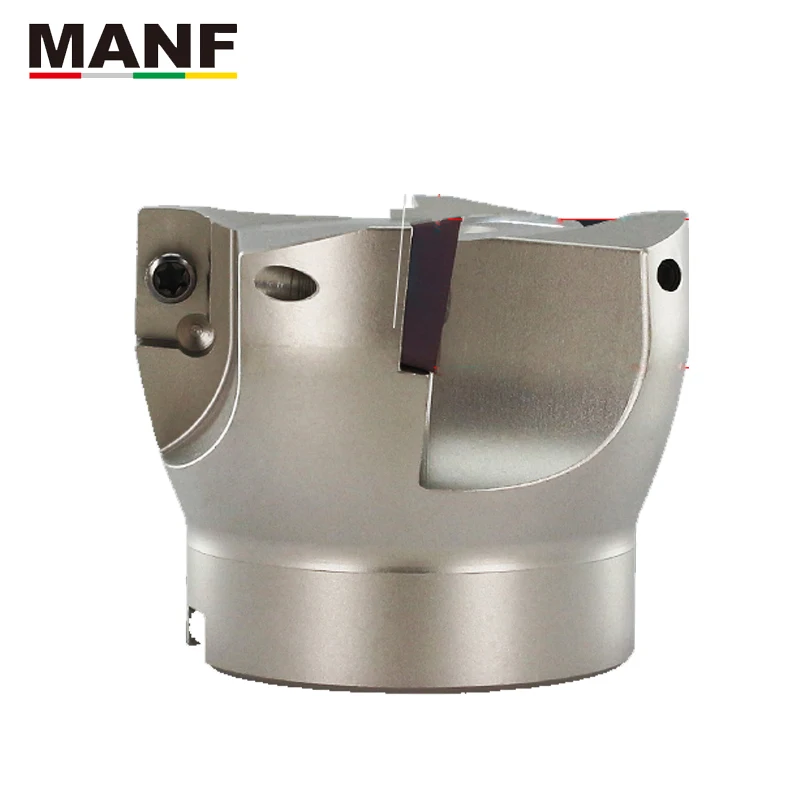 MANF Milling Cutters 50-22-4T 63-22-4T 160-40-8T Indexable Face Milling Cutter Mill Head  For APMT1604PDER Carbide Insert