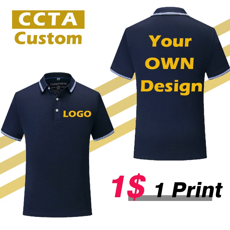 2021 Summer Cheap Short Sleeve Logo Custom Company Group Polo Shirt Logo Embroidered Top