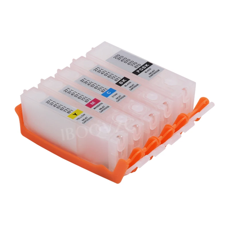 IBOQVZG PGI-470 PGI470 cli-471 470 471 refillable ink cartridge for canon PIXMA TS5040 TS 5040 TS6040 TS 6040 MG5740 MG 5740