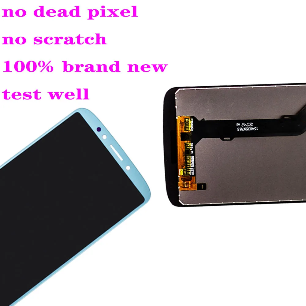 For Motorola Moto E5 Plus XT1924 LCD Display Touch Screen Digitizer with Frame pantalla For Moto E5 Plus LCD XT1924