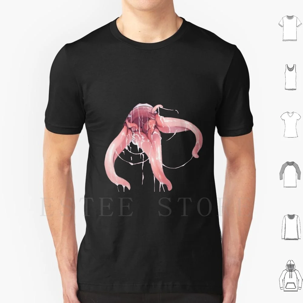 Tentacle Mouth T Shirt Men Cotton 6xl Anime Cute Manga Anime Trash Kawaii Weaboo Weeb Japanese Japan Hentai Ecchi Tentacle