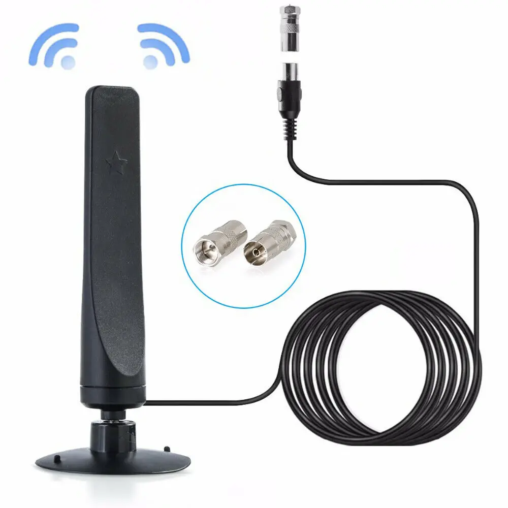 Free HD Indoor Digital TV Antenna HDTV Antenna 1080P HDTV Signal Amplifier Antenna DVB-T2 Antenna