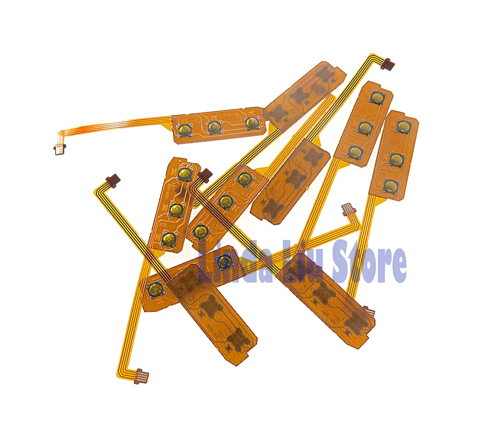 Nintend Switch Lite On OFF 전원 스위치 버튼 NS Lite 게임 콘솔 용 플렉스 케이블 교체 10개