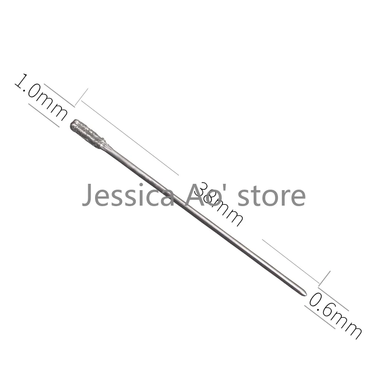 30pcs 1-2mm Jade Drilling Needle Superhard Diamond Drill Bits for Agate Bodhi Turquoise Drill Bit