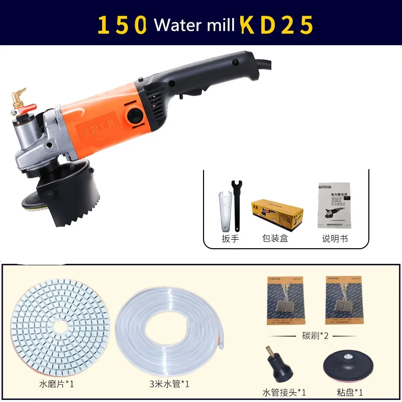 High-Power Marbleในครัวเรือนกระเบื้องเซรามิคและกระเบื้องหินขัดเครื่องฉีดน้ำเครื่องบดมุม
