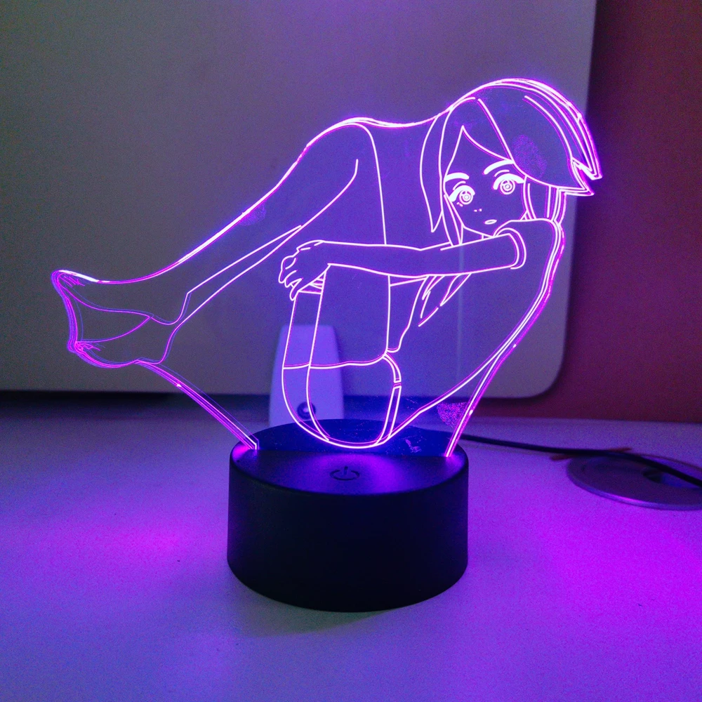 

Anime Land of The Lustrous Led 3d Lamp for Bedroom Decor Night Light Kids Birthday Gift Manga 3d Lamp Bedside Lamp